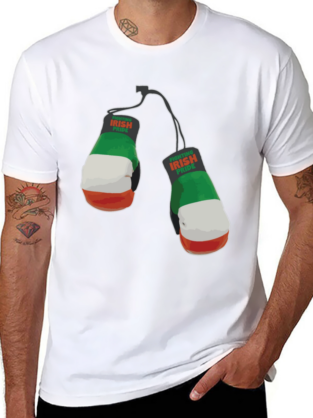 Fighting Irish Pride Boxing Glove T-Shirt
