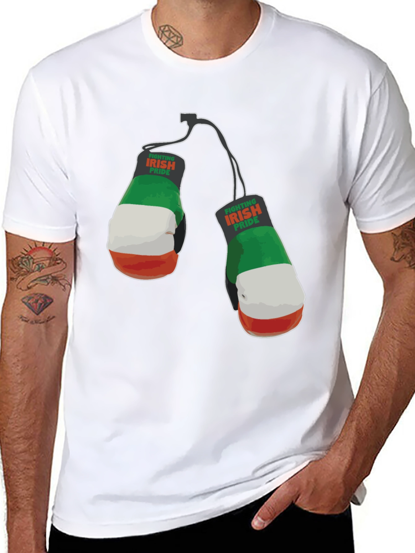 Fighting Irish Pride Boxing Glove T-Shirt