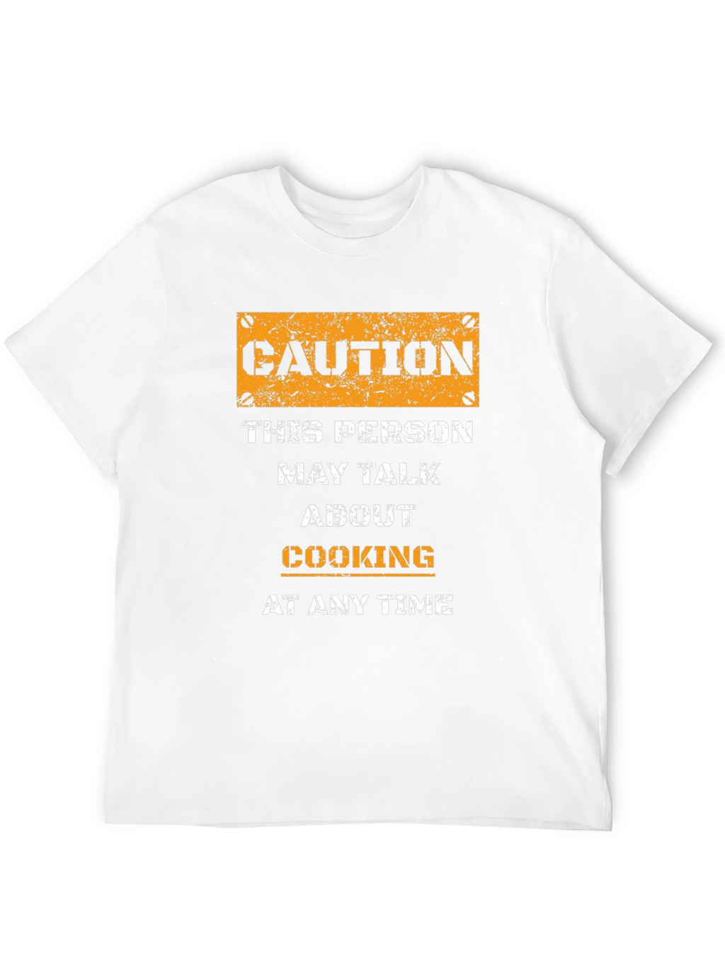 Caution Cooking Talk T-Shirt