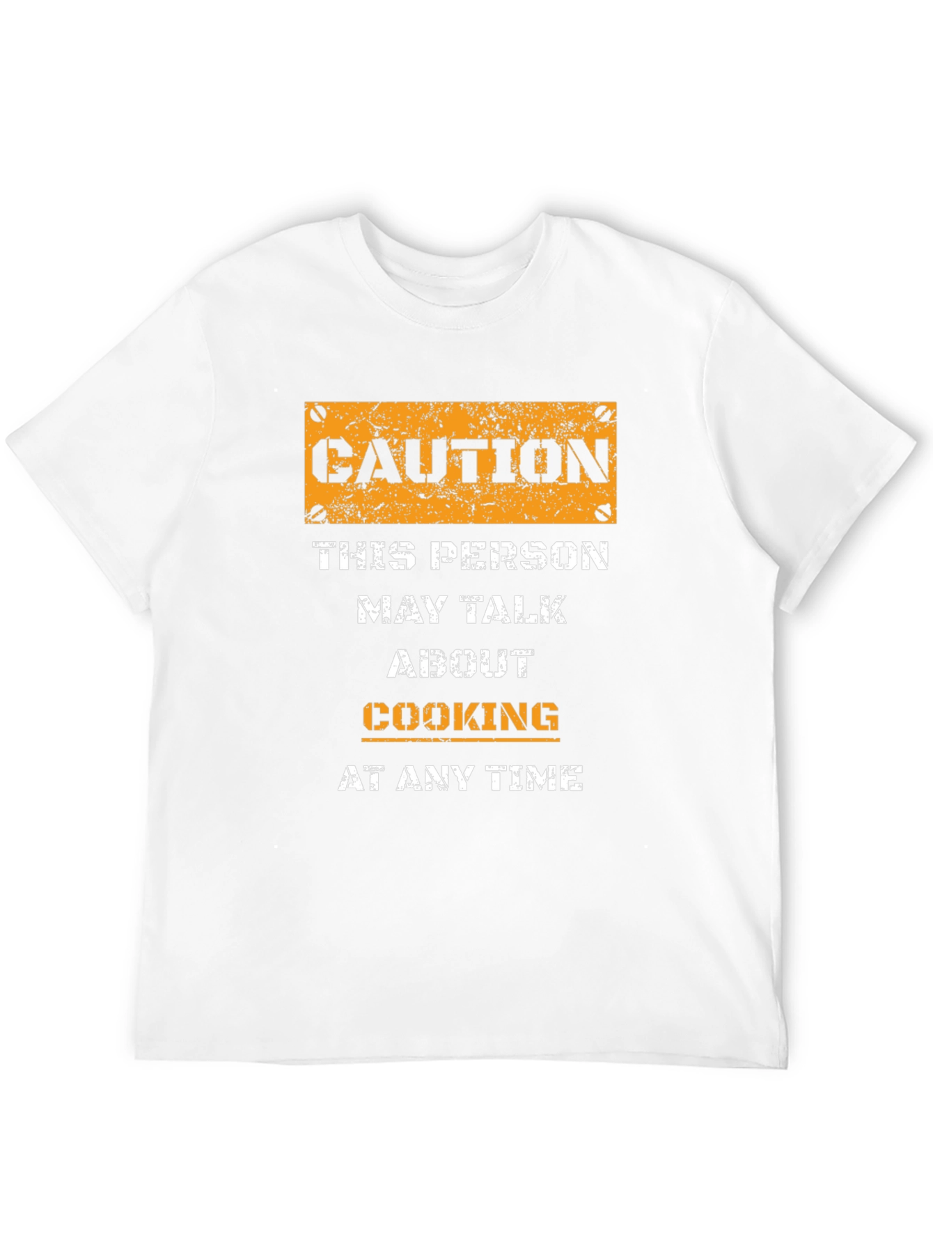 Caution Cooking Talk T-Shirt