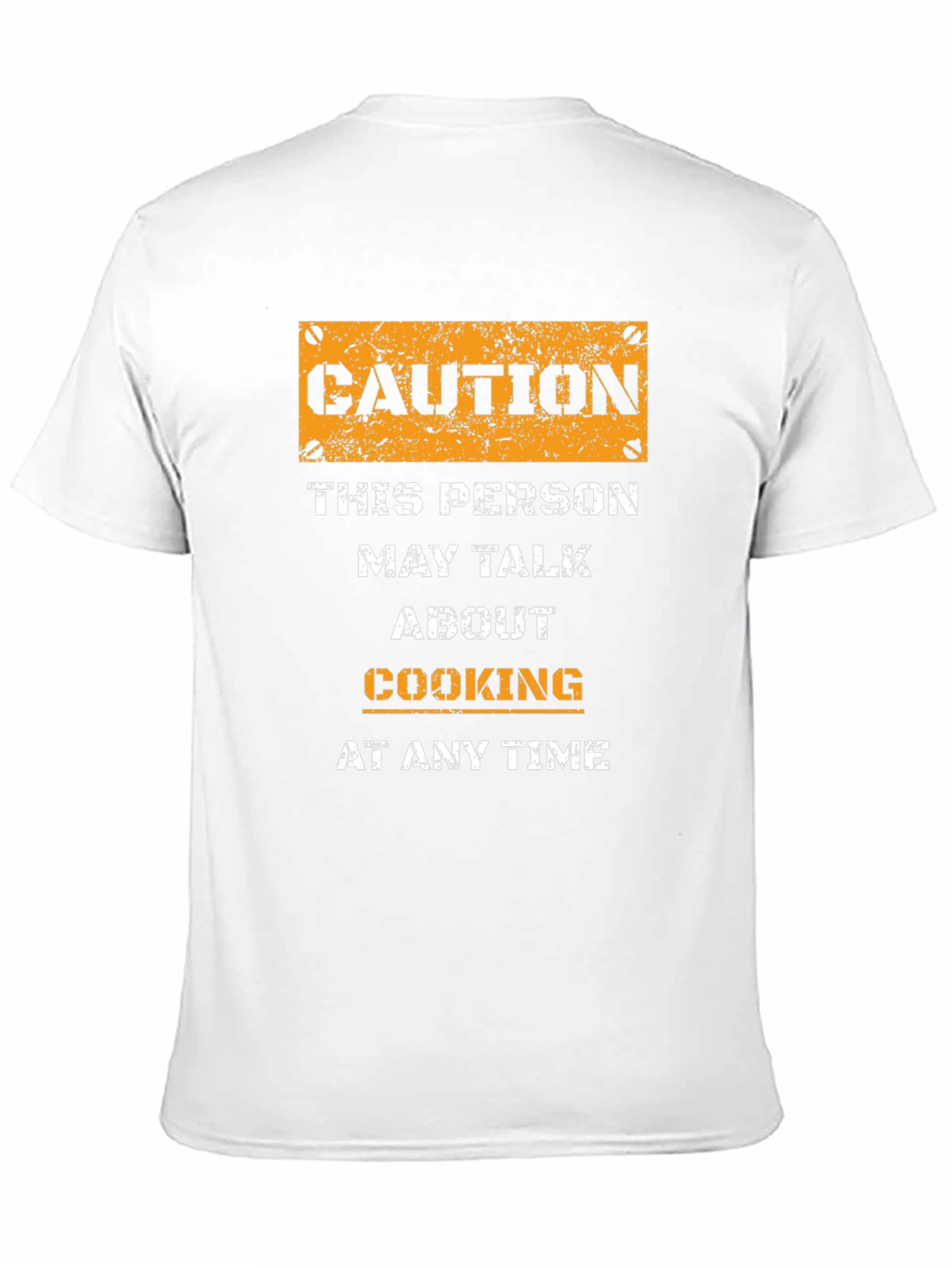 Caution Cooking Talk T-Shirt