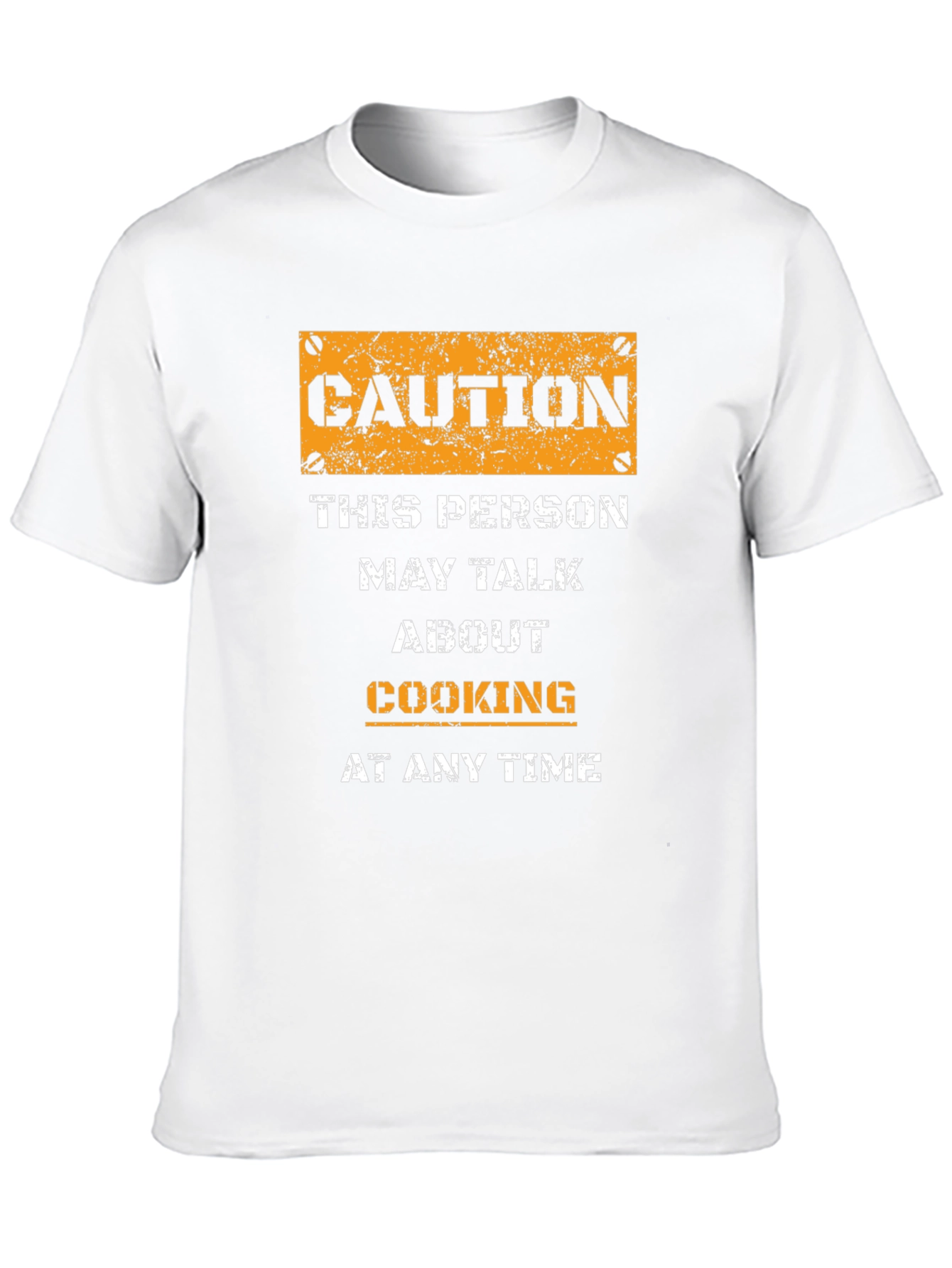 Caution Cooking Talk T-Shirt