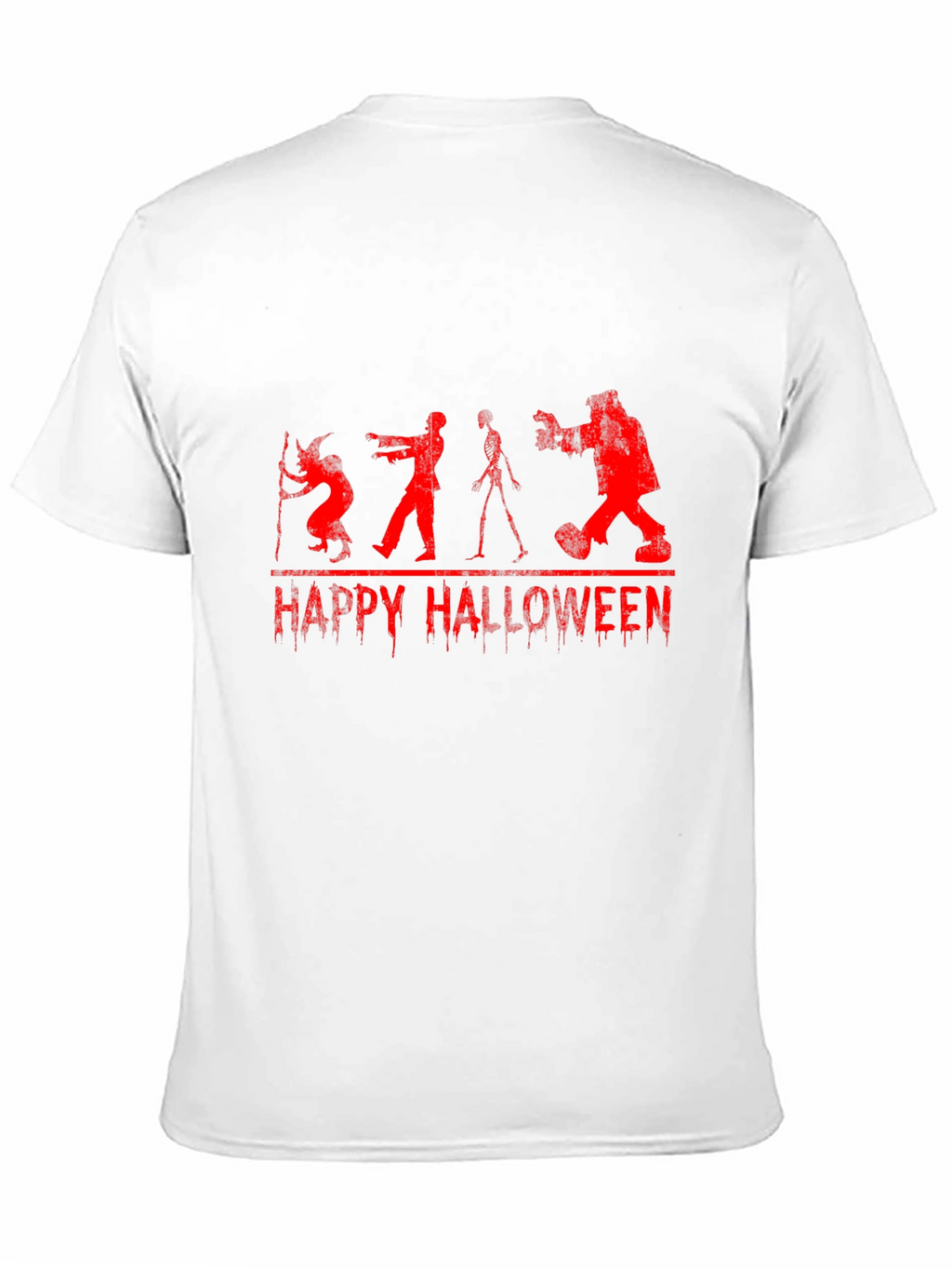 Happy Halloween Zombie Evolution Graphic T-Shirt
