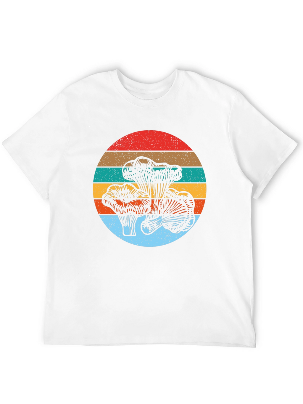 Retro Mushroom Graphic Tee - Stylish Unisex Shirt