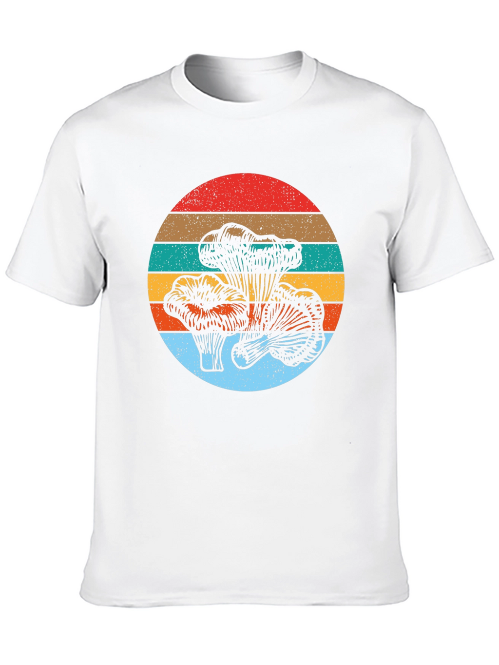 Retro Mushroom Graphic Tee - Stylish Unisex Shirt