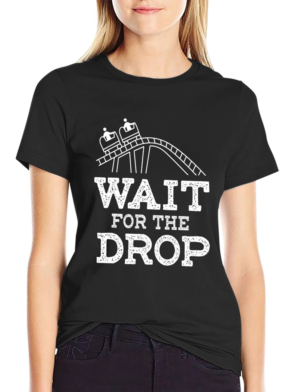 Wait for the Drop Roller Coaster Graphic T-Shirt
