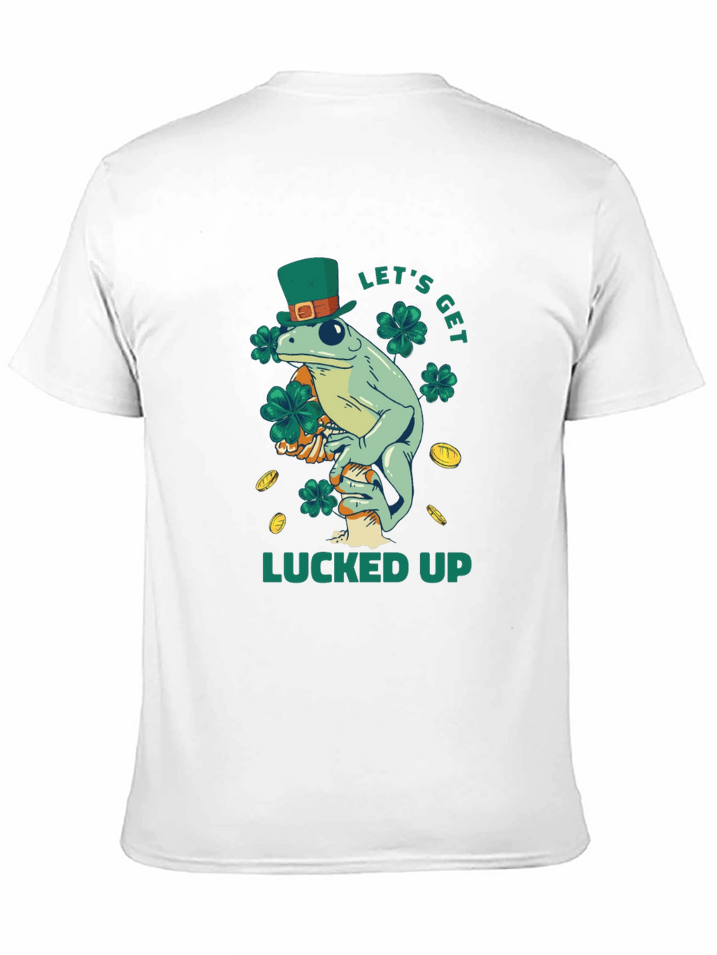 St. Patricks Day Frog T-Shirt - Lucked Up Tee