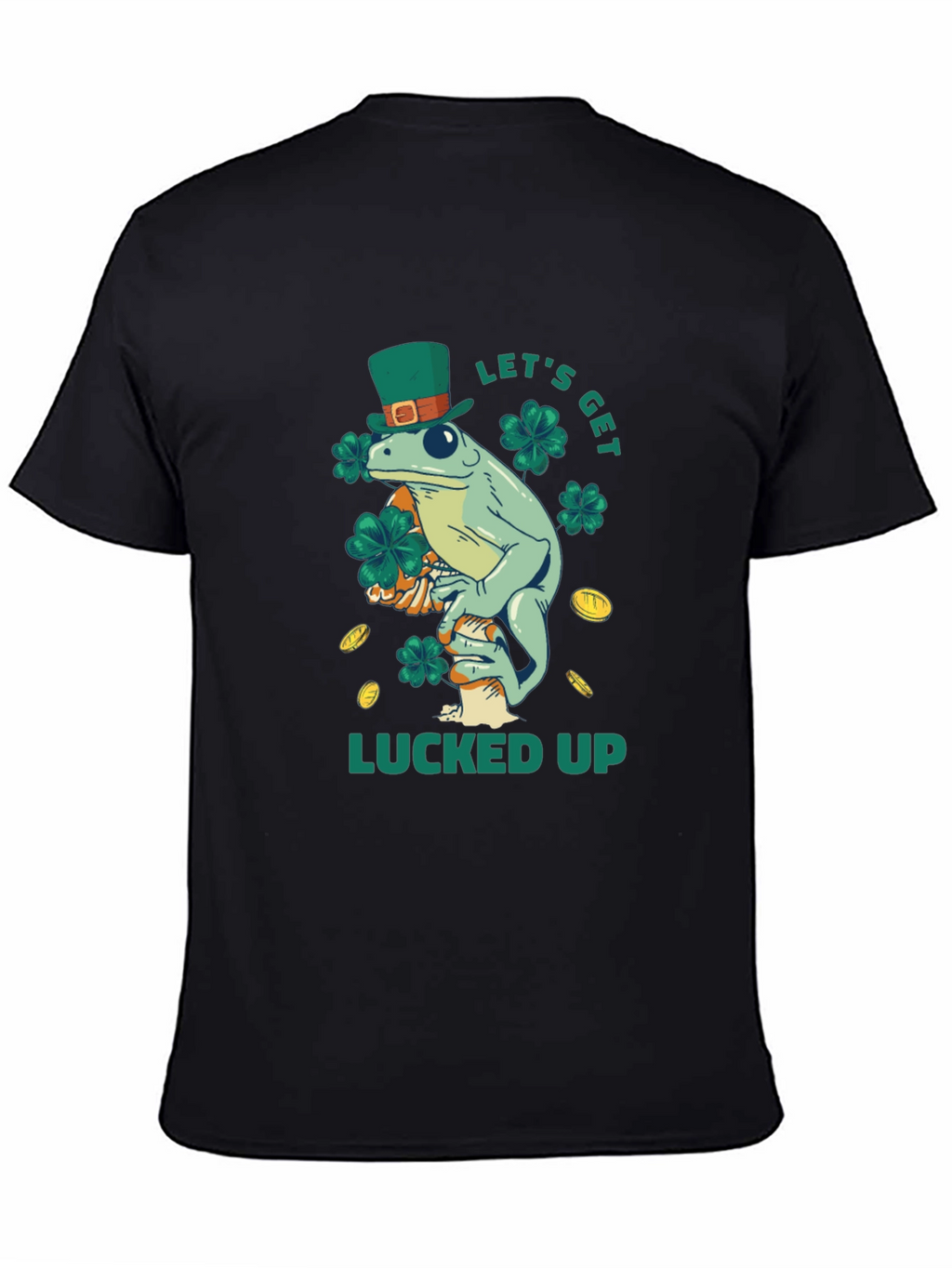 St. Patricks Day Frog T-Shirt - Lucked Up Tee