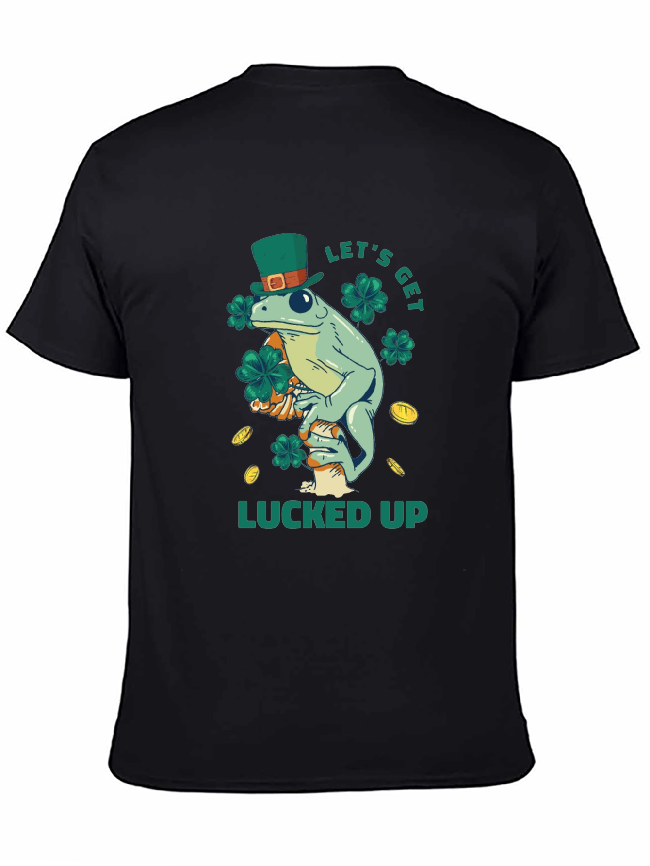 St. Patricks Day Frog T-Shirt - Lucked Up Tee