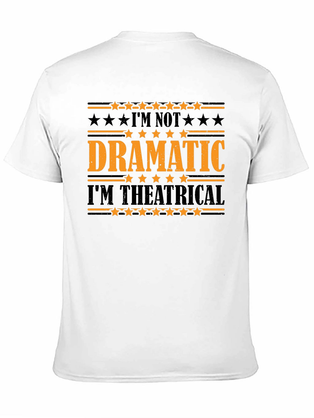 Dramatic Theatrical Graphic T-Shirt