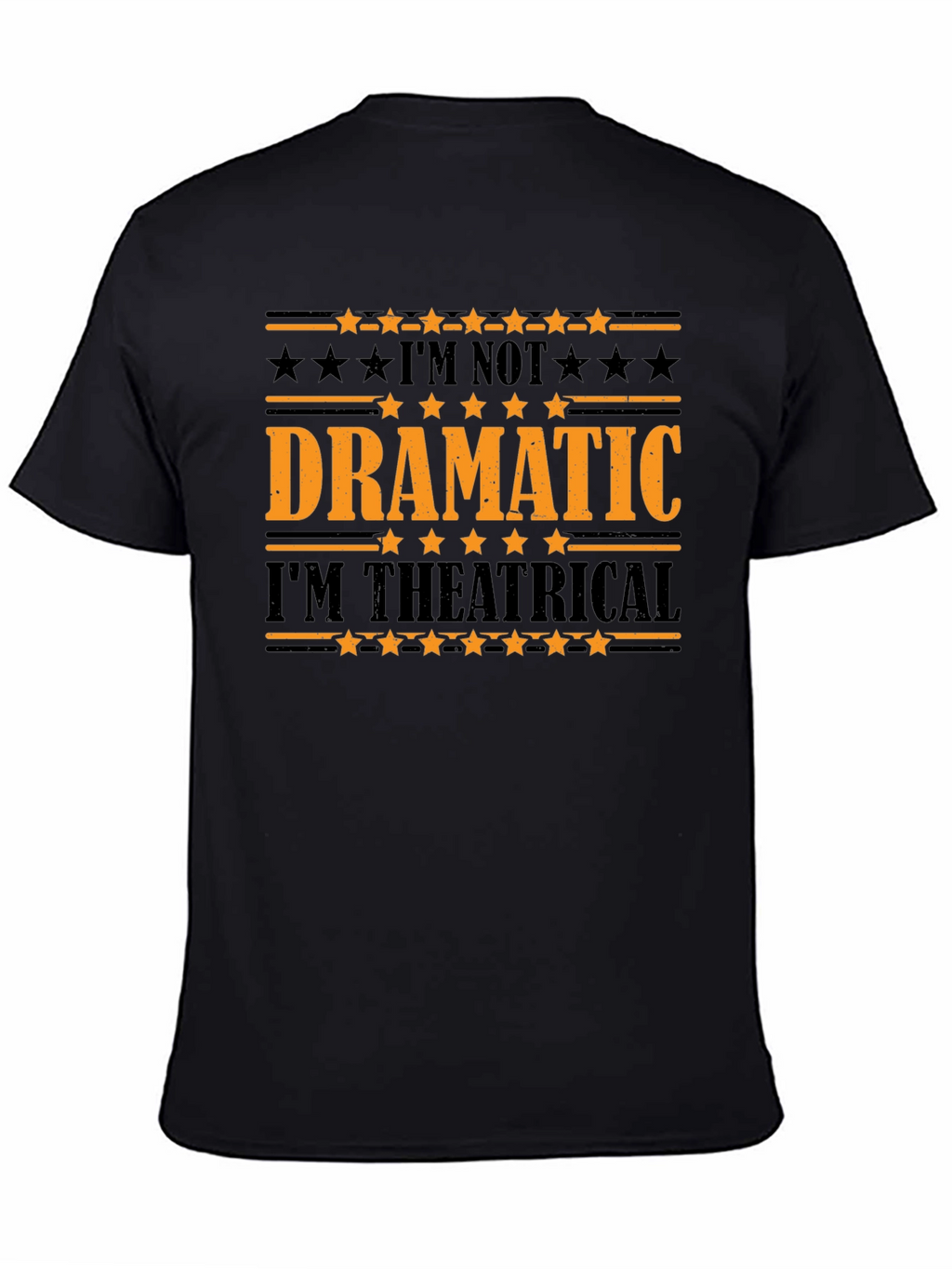 Dramatic Theatrical Graphic T-Shirt