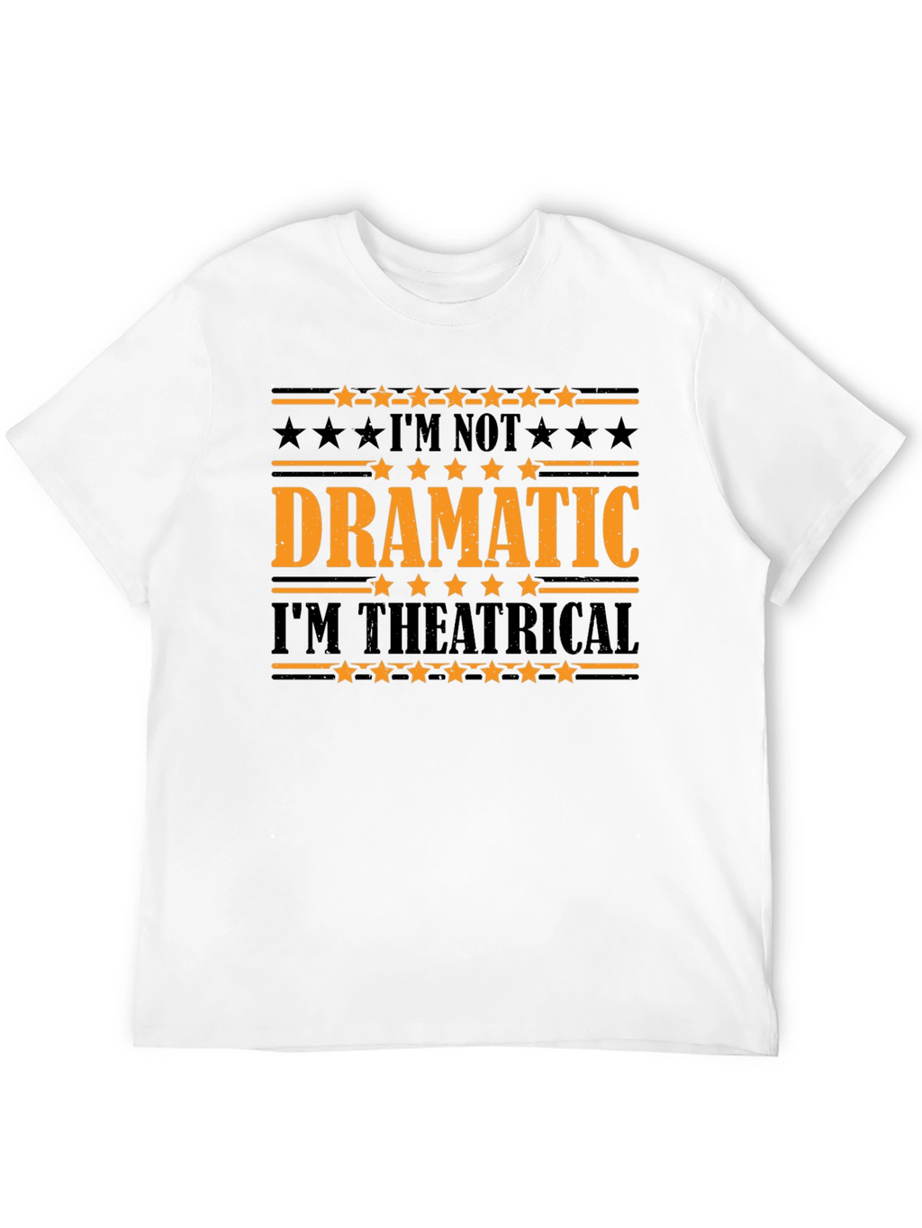 Dramatic Theatrical Graphic T-Shirt