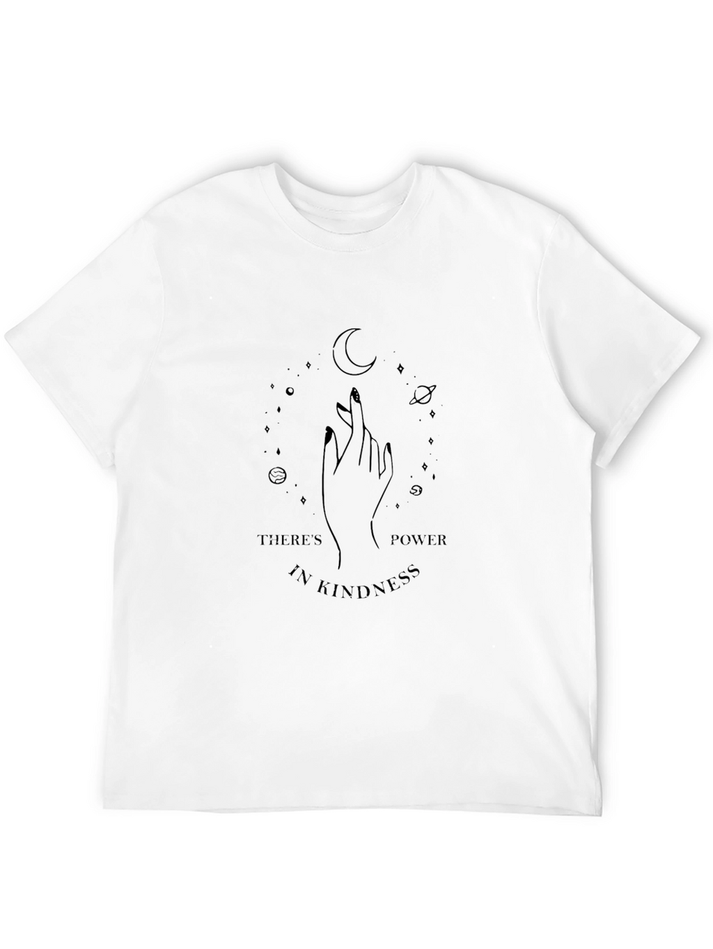 Kindness Power Black T-Shirt
