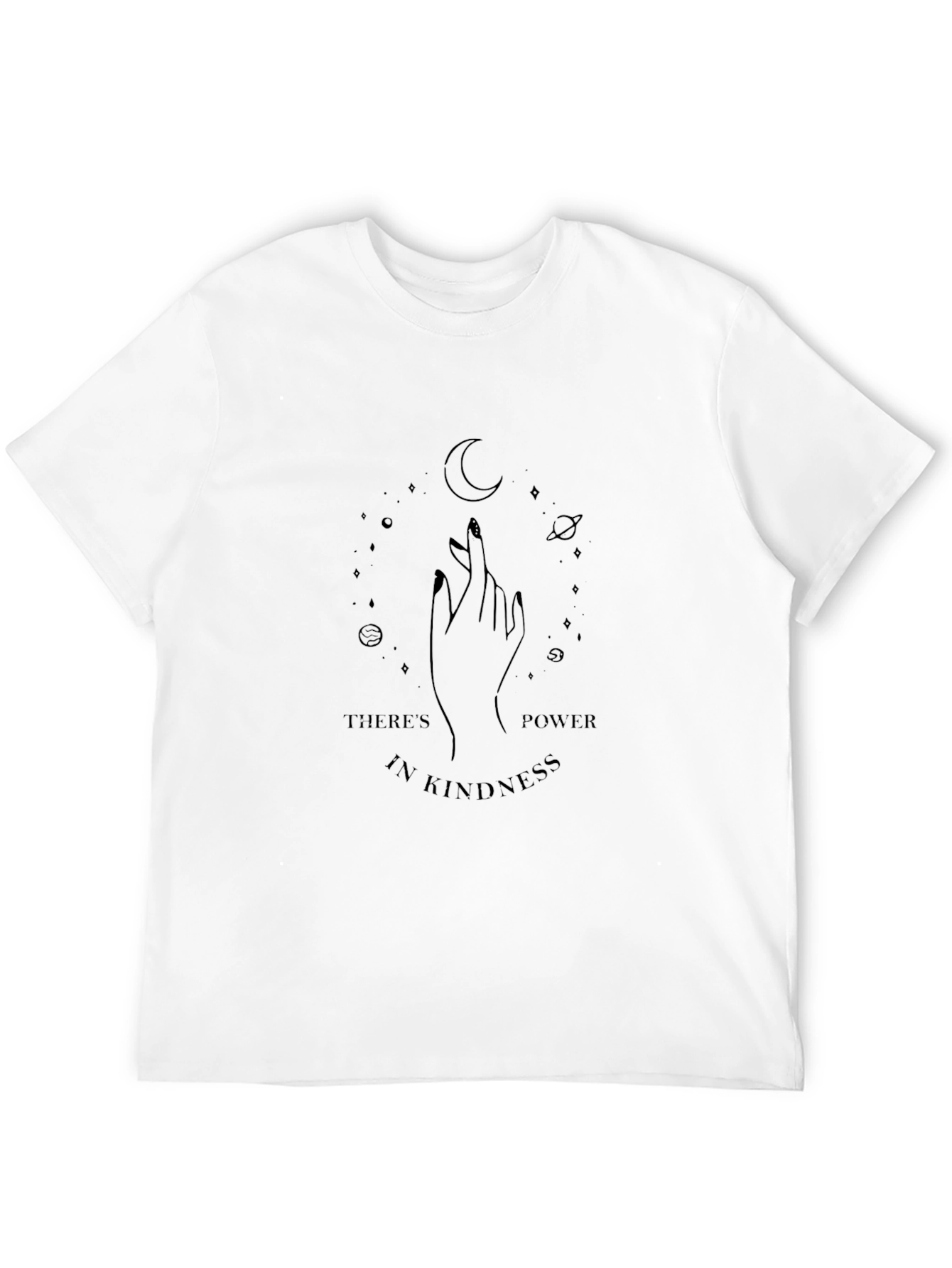 Kindness Power Black T-Shirt