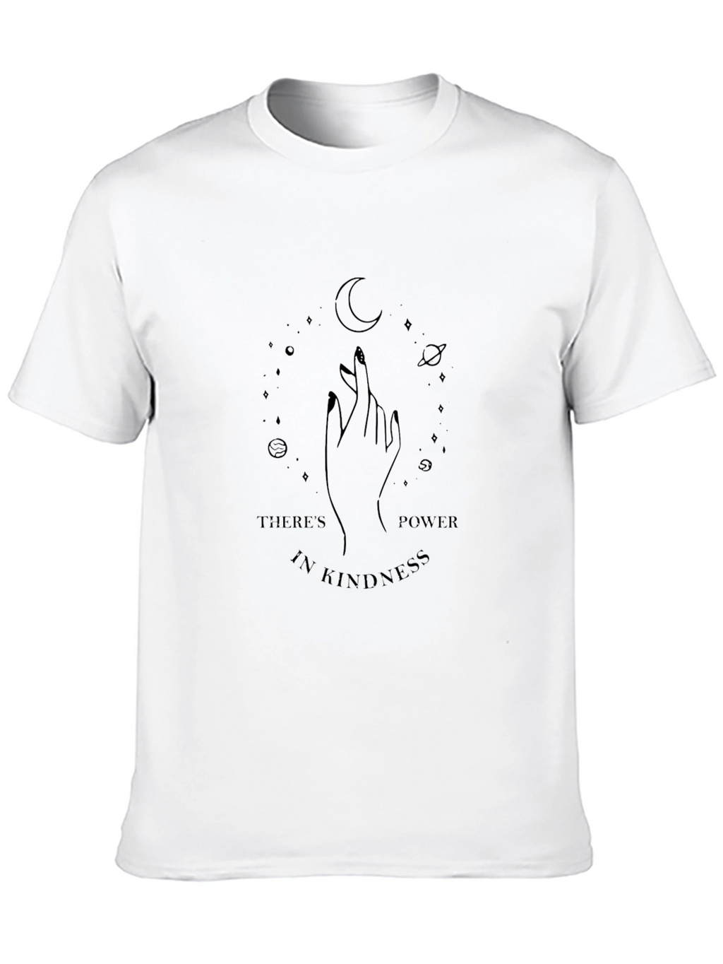 Kindness Power Black T-Shirt