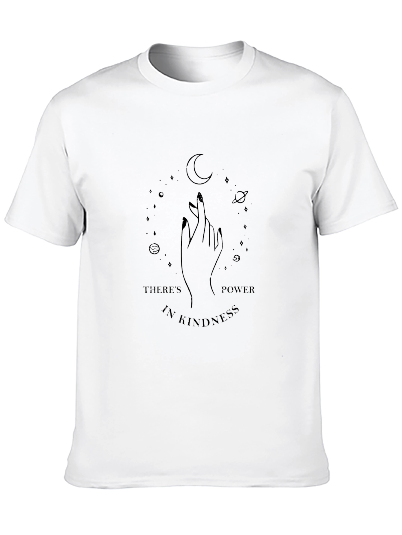 Kindness Power Black T-Shirt