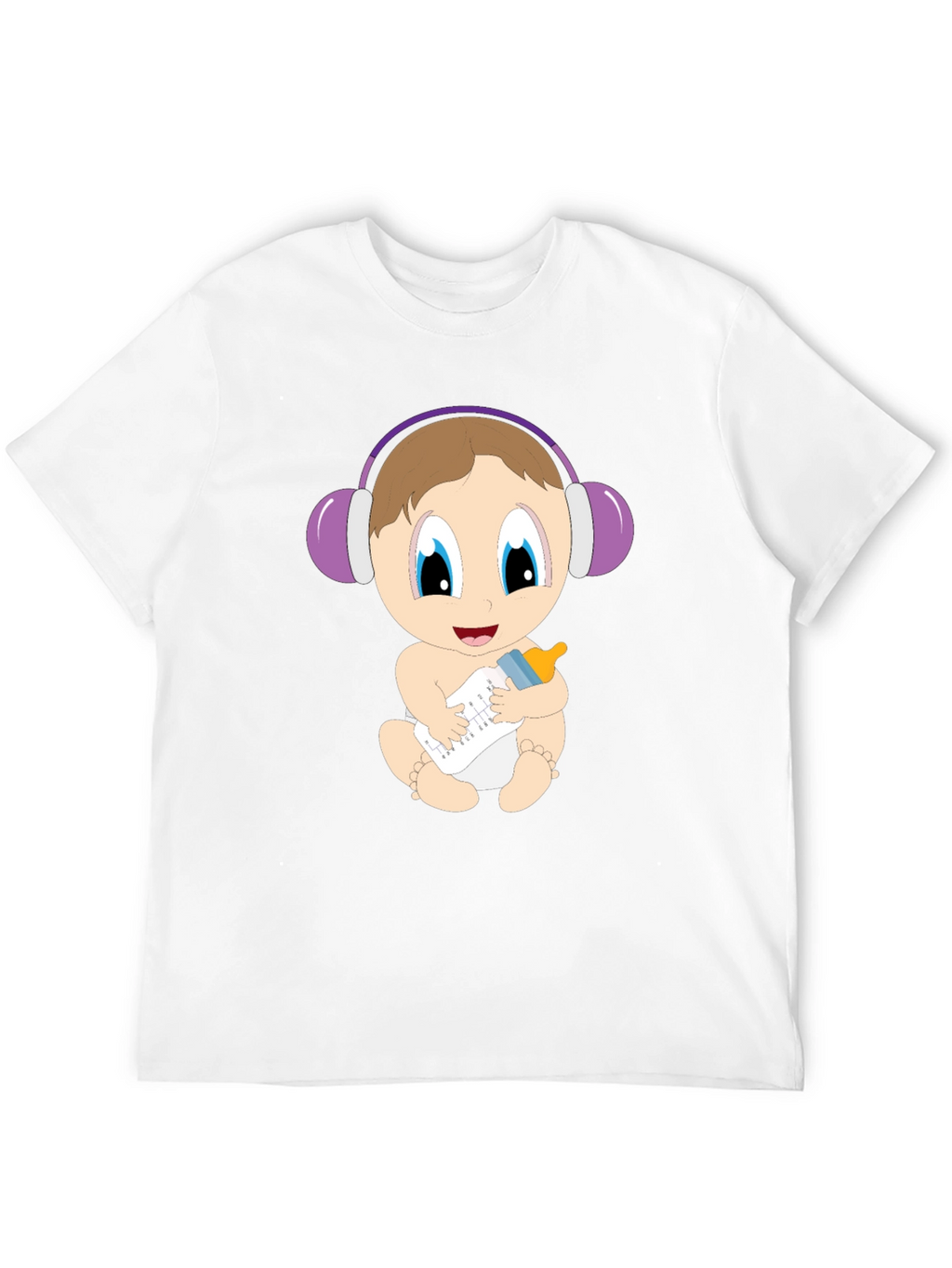 Baby DJ Graphic Tee - Cute Infant Oneshie