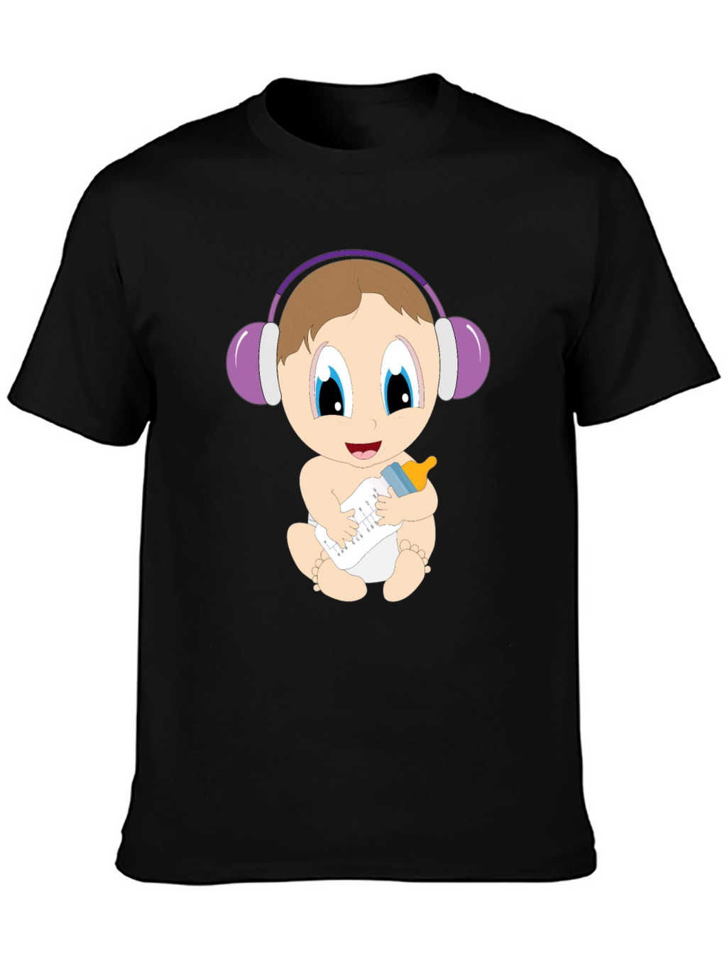 Baby DJ Graphic Tee - Cute Infant Oneshie