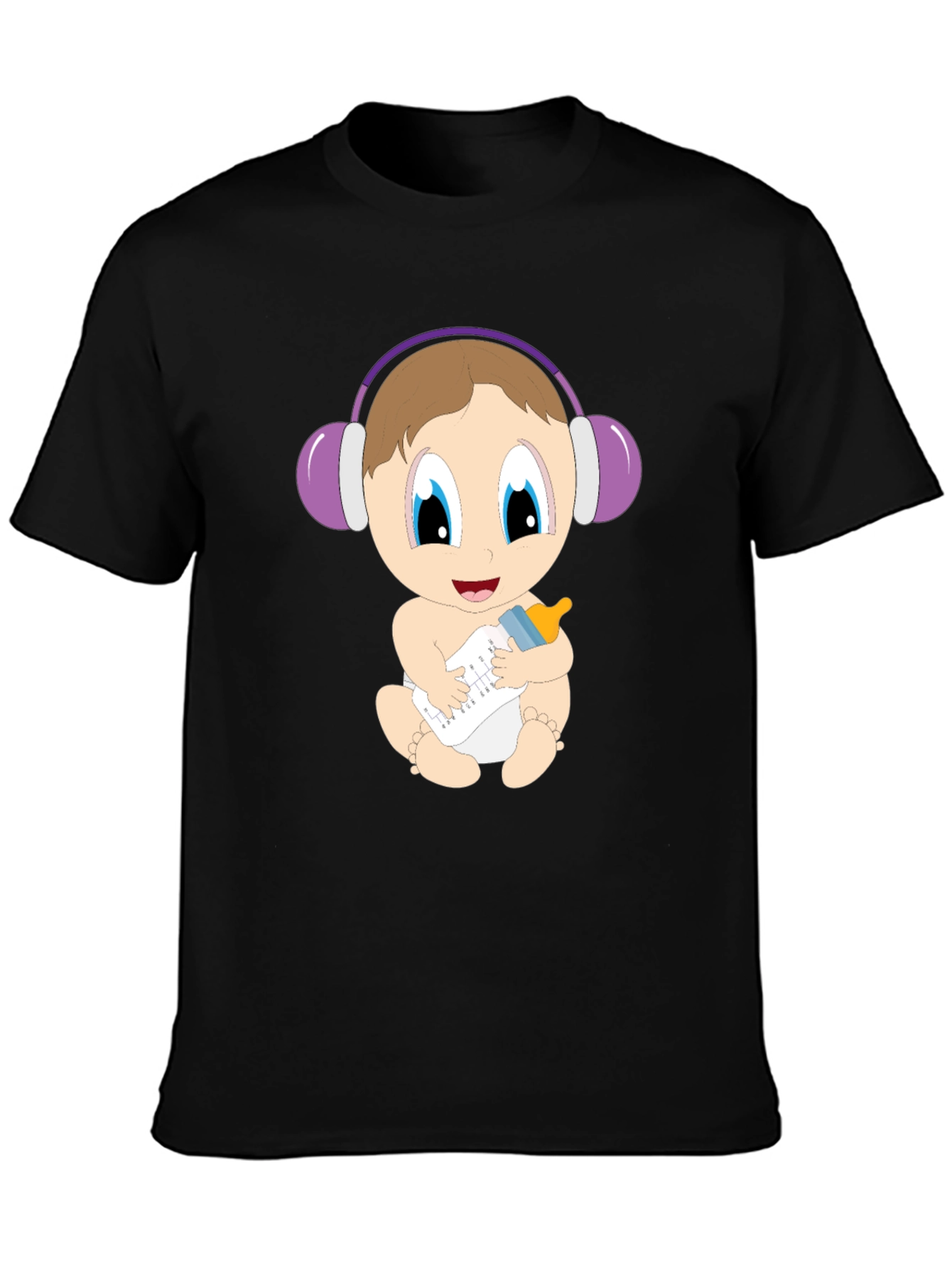 Baby DJ Graphic Tee - Cute Infant Oneshie