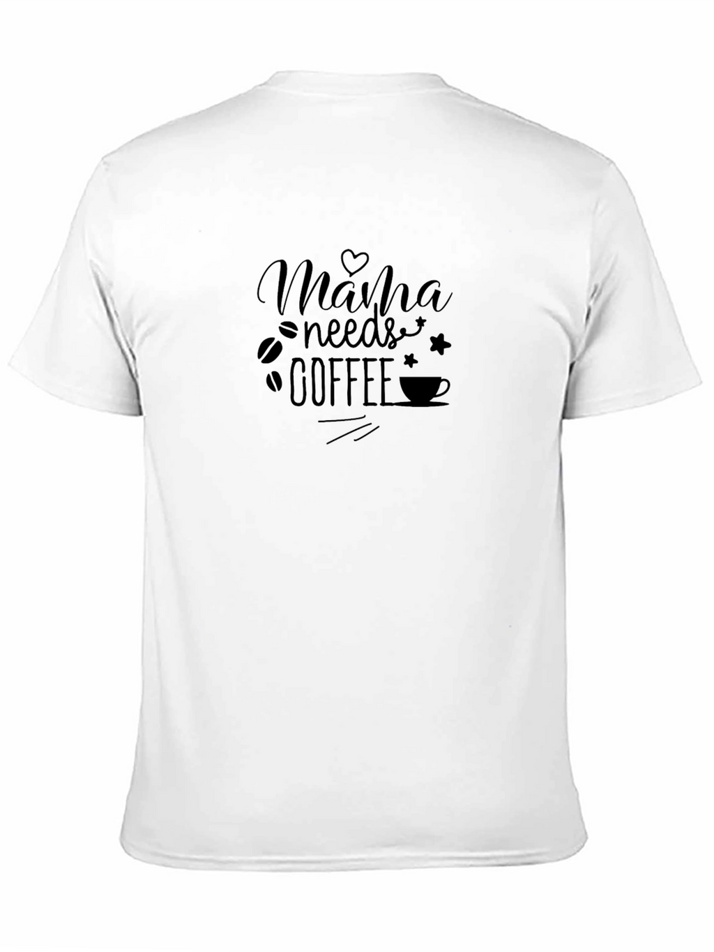 Mama Needs Coffee Black Graphic Tee