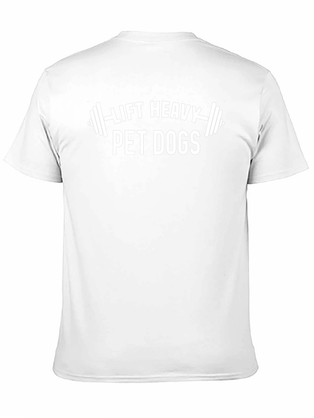 Lift Heavy Pet Dogs Black T-Shirt
