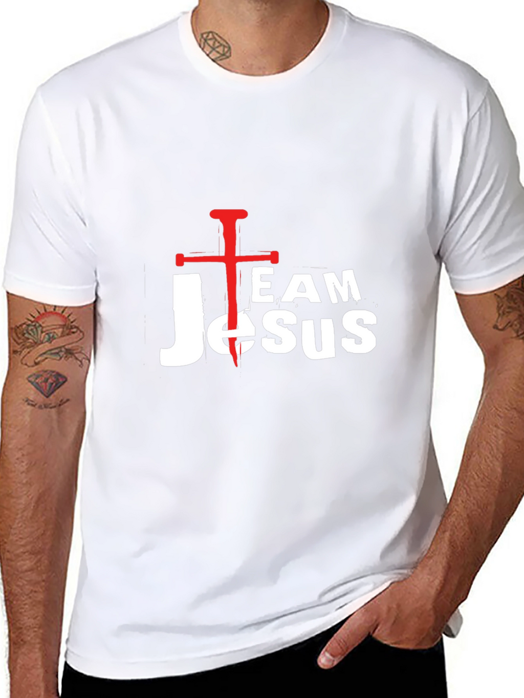 Team Jesus Graphic T-Shirt Christian Apparel