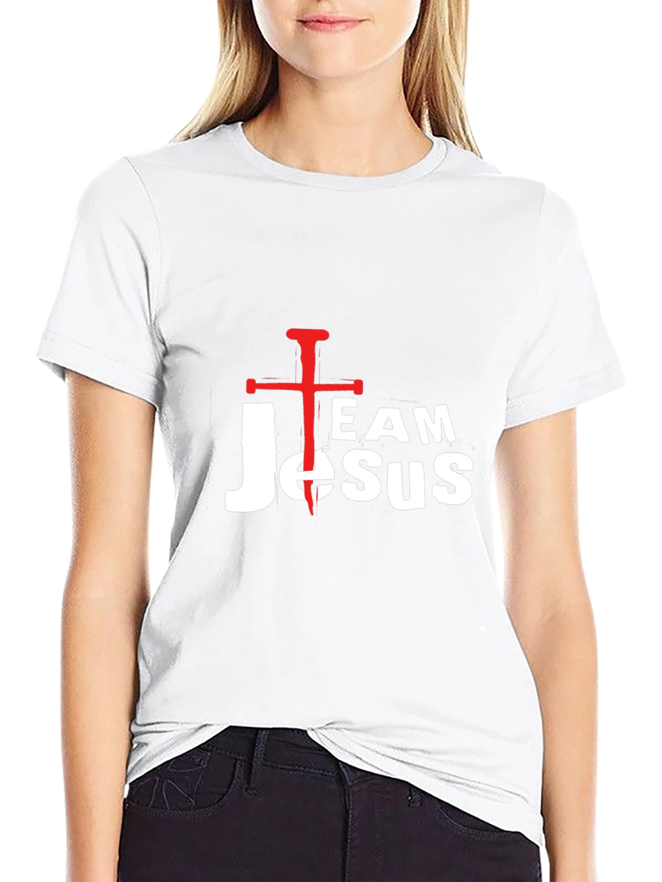 Team Jesus Graphic T-Shirt Christian Apparel