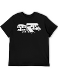 Camping Adventure Graphic Tee - RV and Tent
