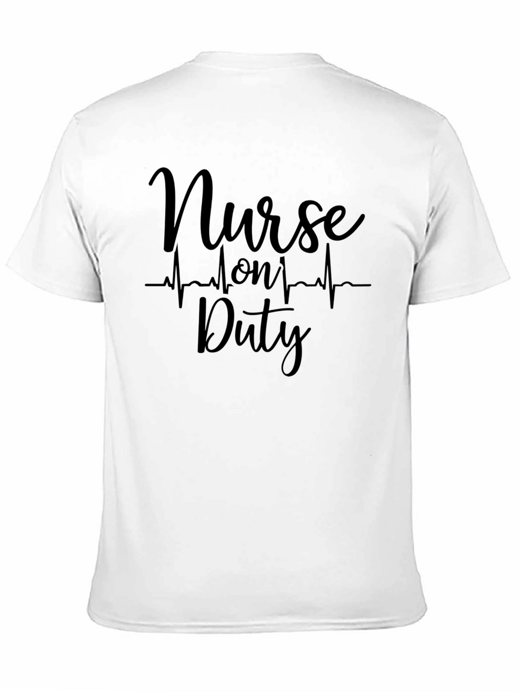 Nurse on Duty T-Shirt - Black