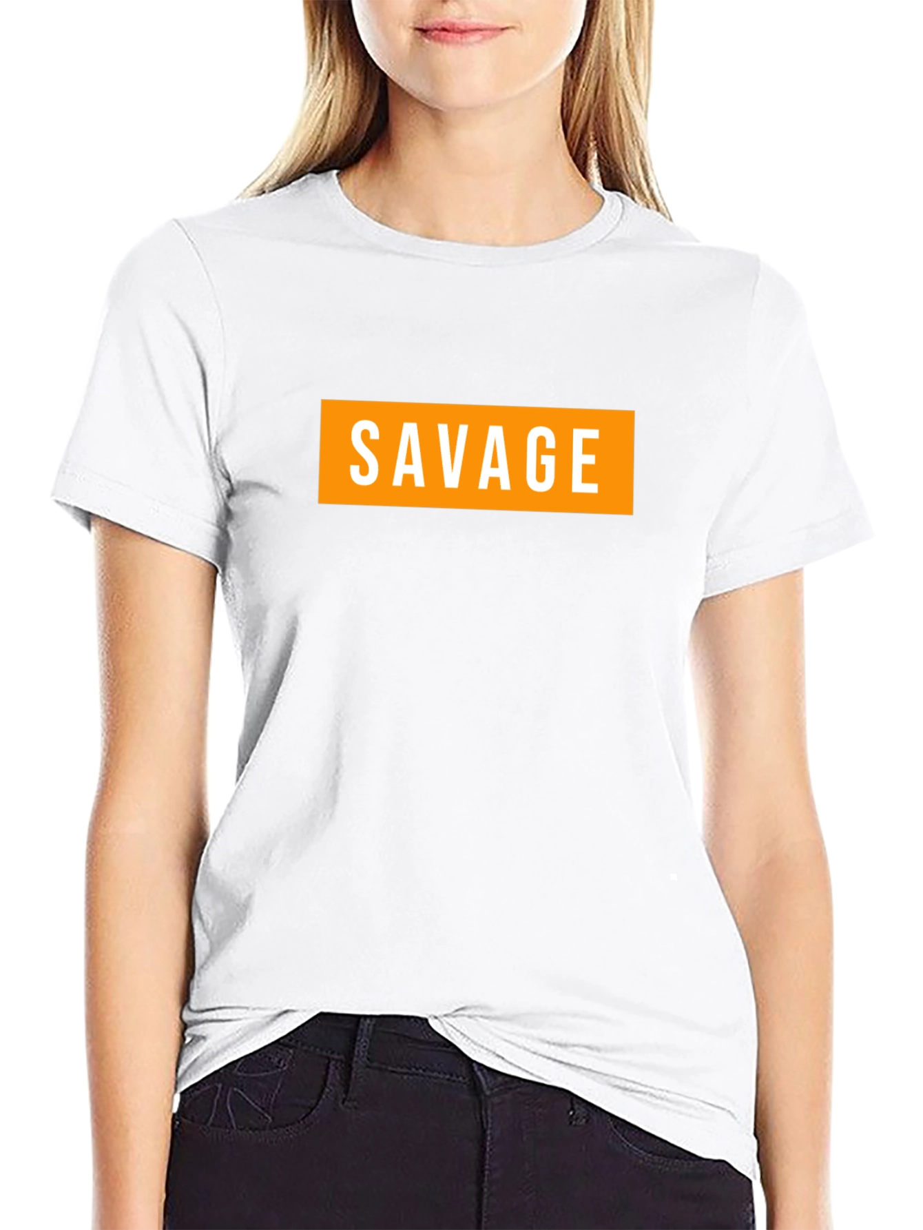 Mens Savage Graphic Tee - Bold Streetwear Style