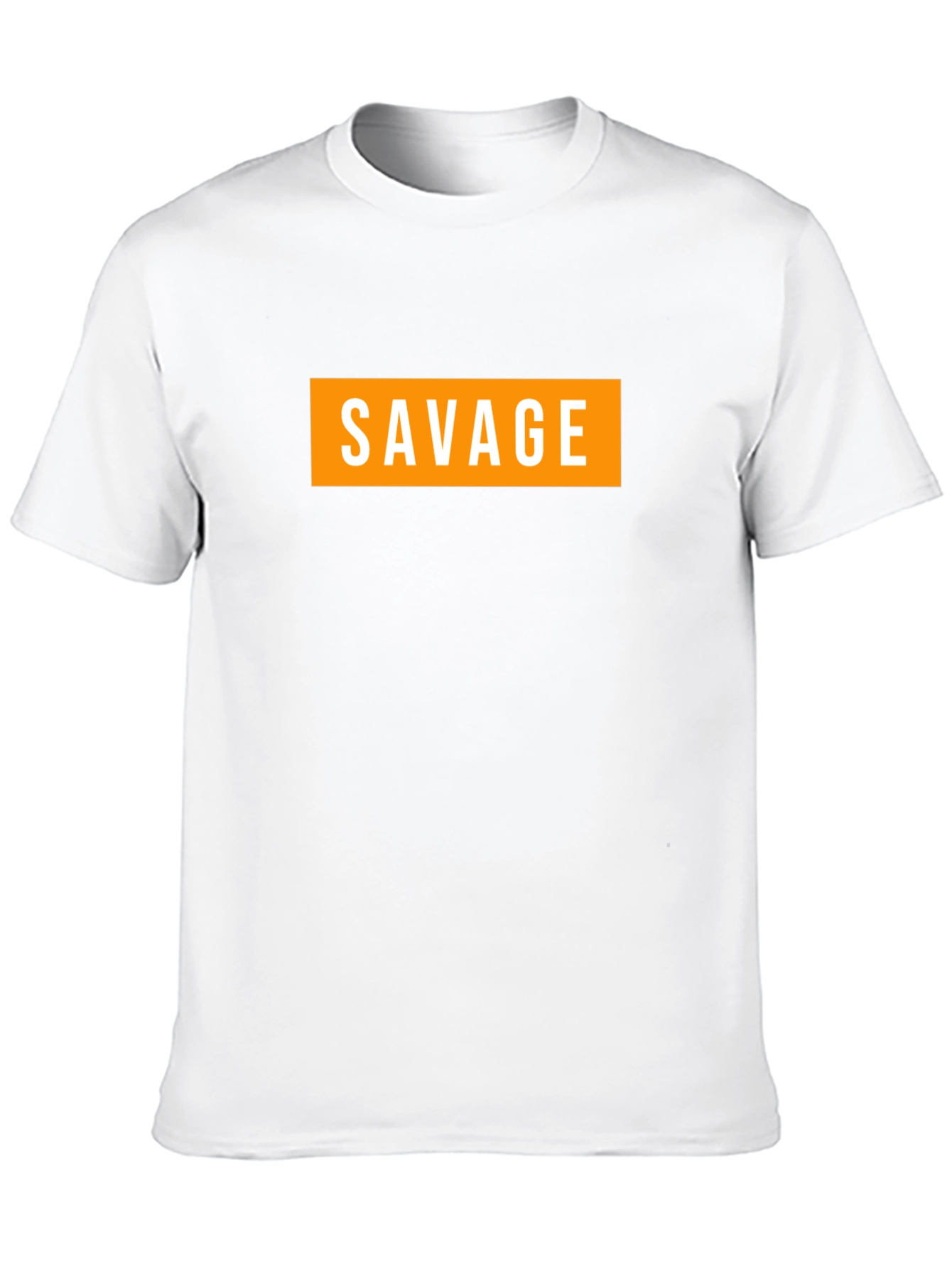 Mens Savage Graphic Tee - Bold Streetwear Style