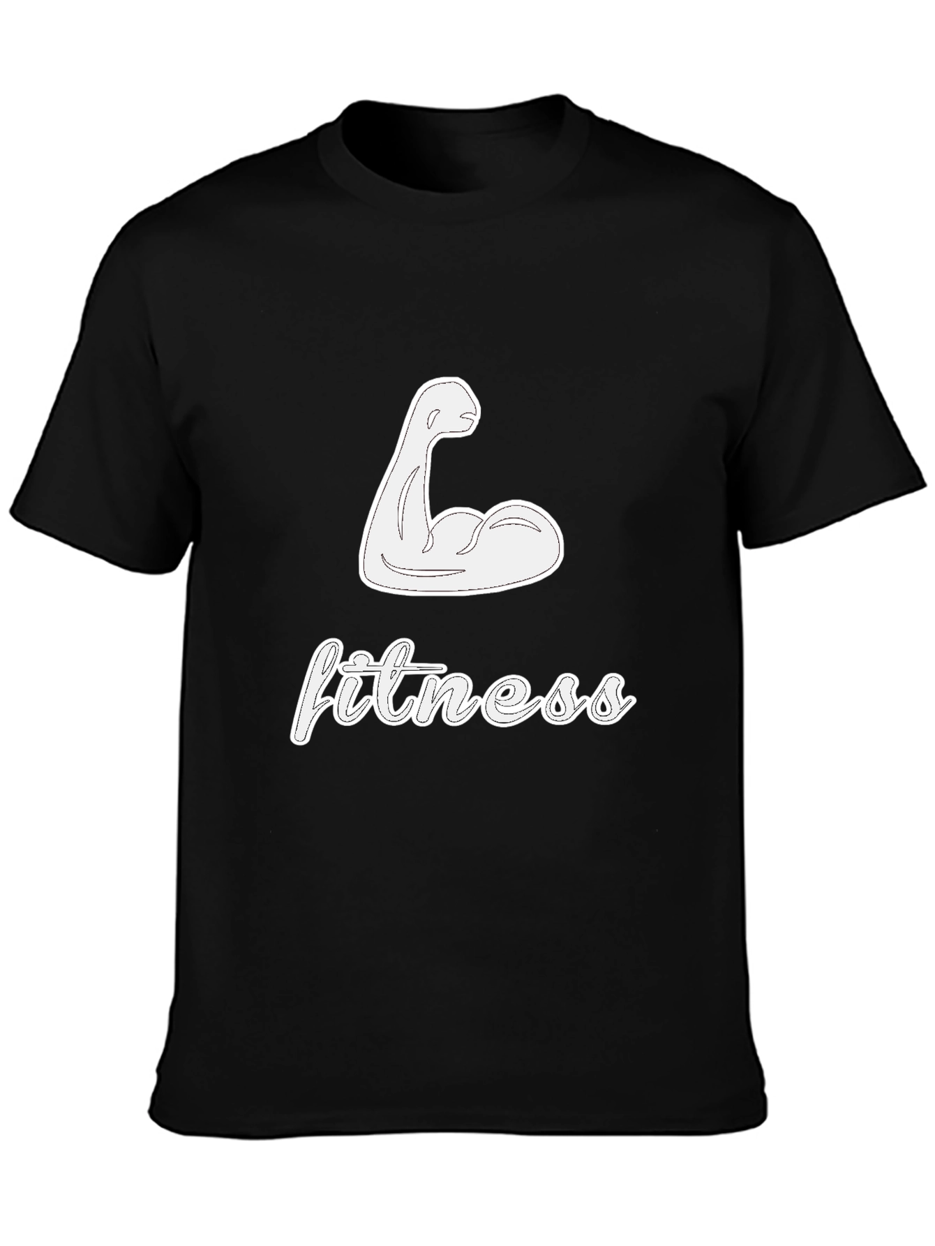 Fitness Muscle Tee - Gym Workout Shirt