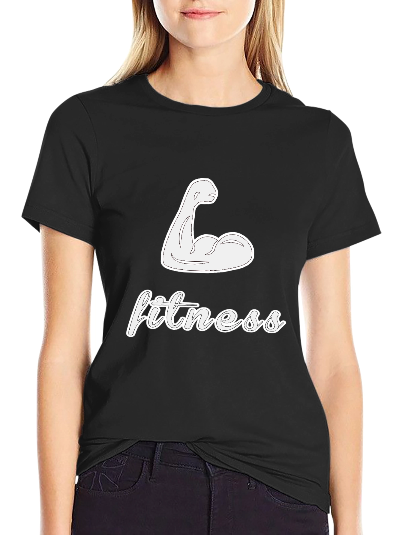 Fitness Muscle Tee - Gym Workout Shirt