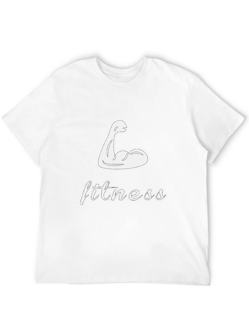 Fitness Muscle Tee - Gym Workout Shirt