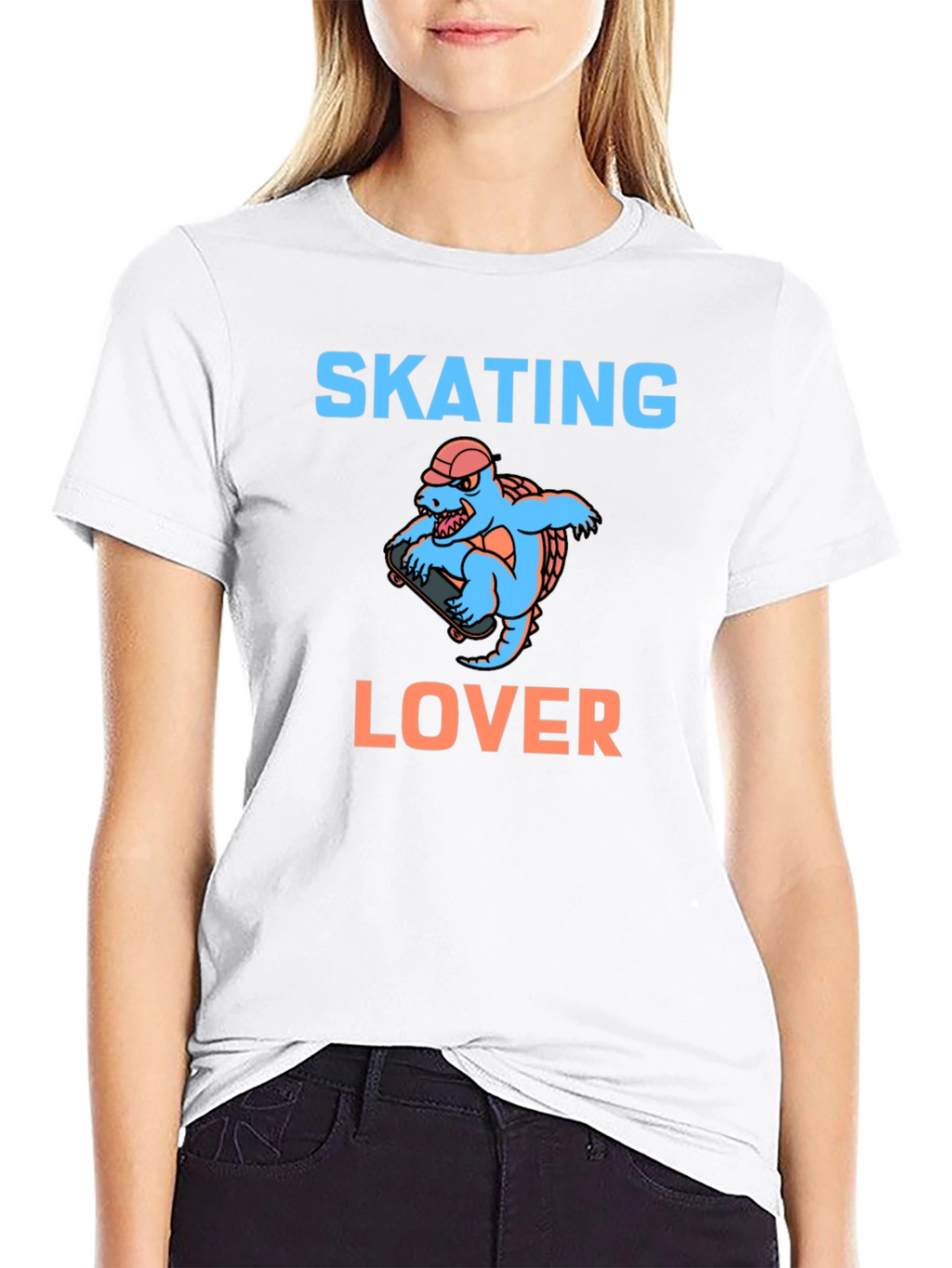 Skating Lover Graphic T-Shirt