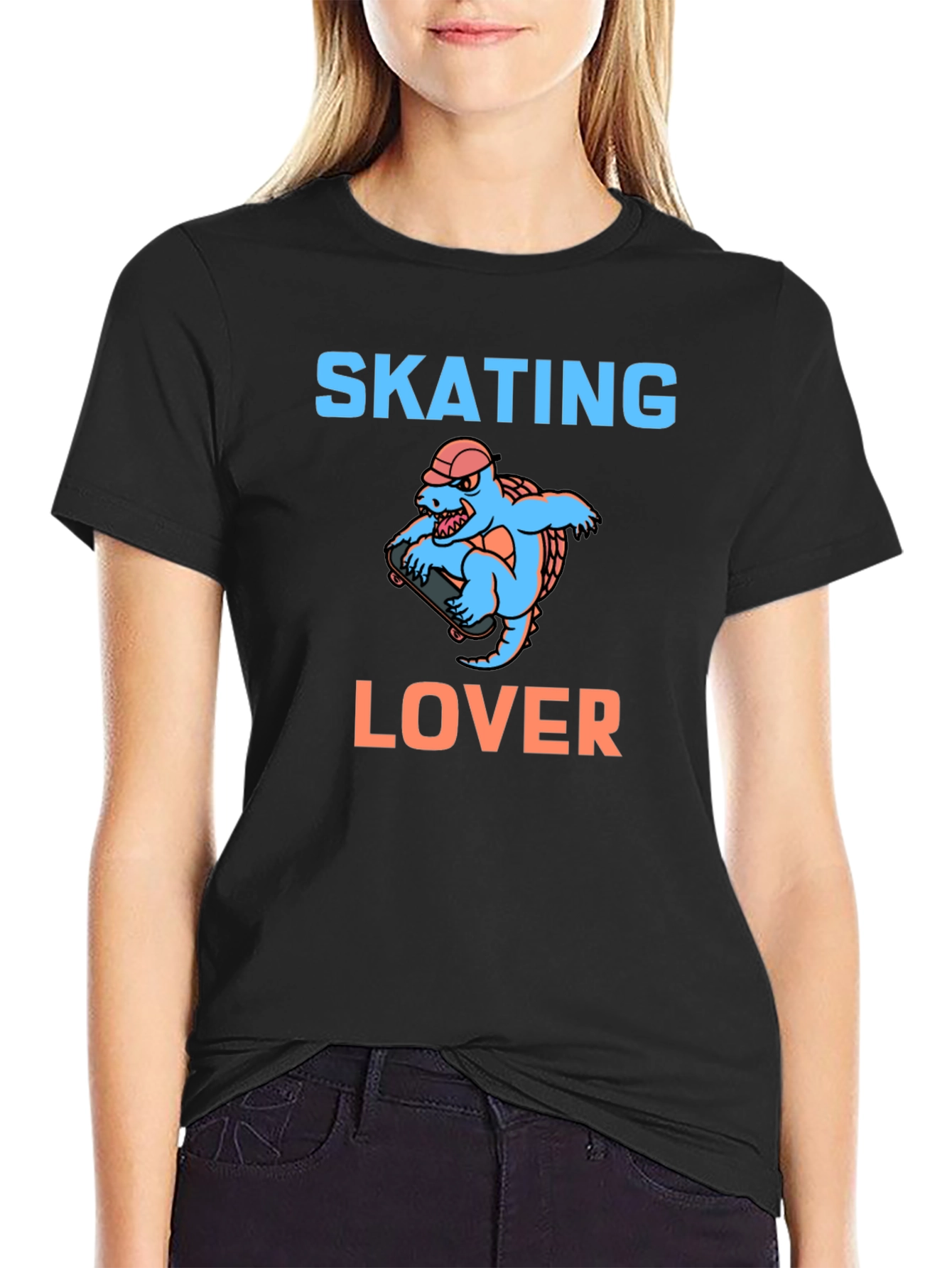 Skating Lover Graphic T-Shirt