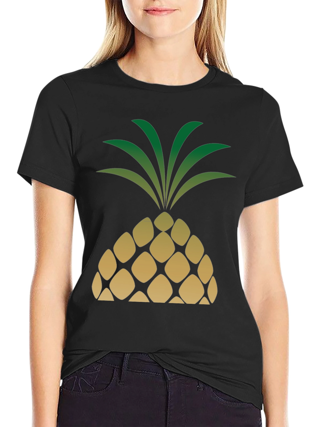 Pineapple Graphic T-Shirt - Tropical Vibe
