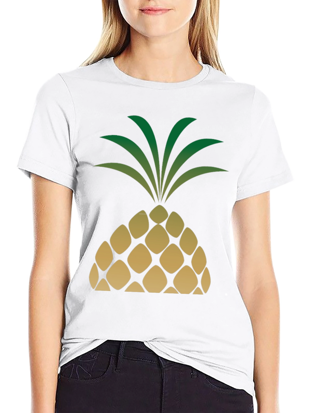 Pineapple Graphic T-Shirt - Tropical Vibe