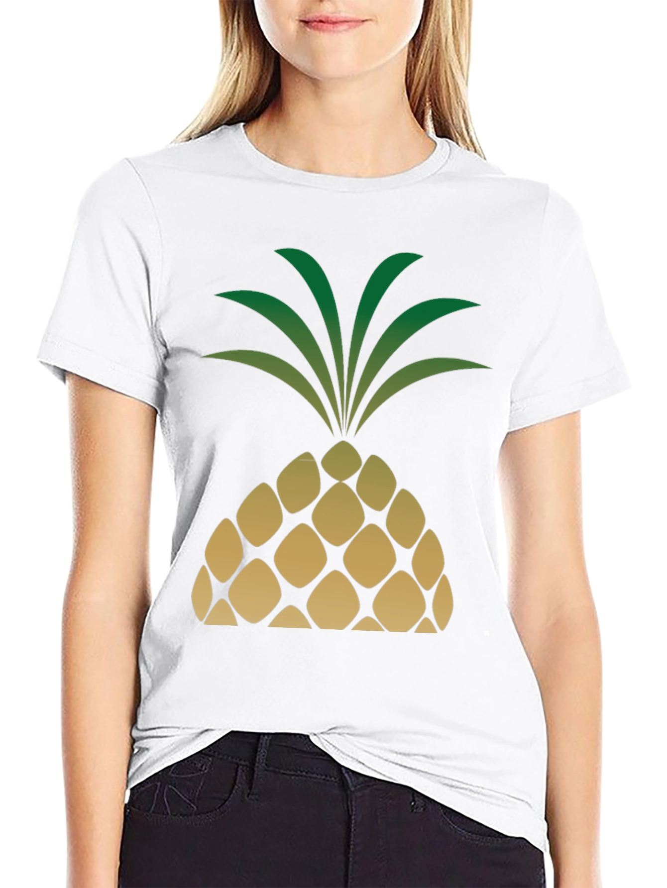 Pineapple Graphic T-Shirt - Tropical Vibe