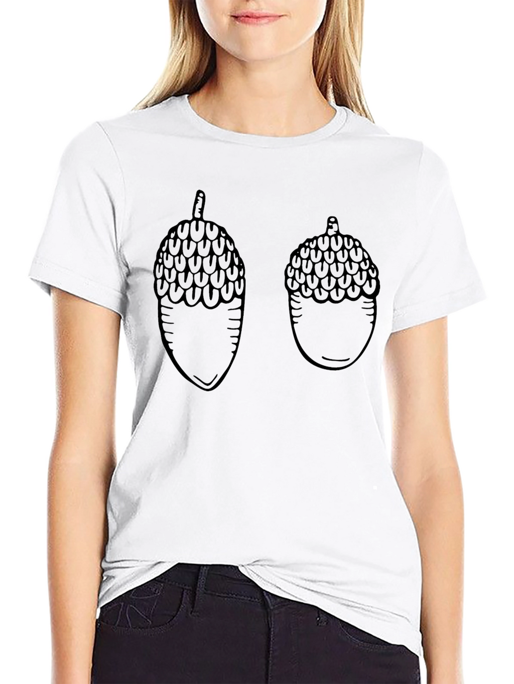 Acorn Graphic Print T-Shirt