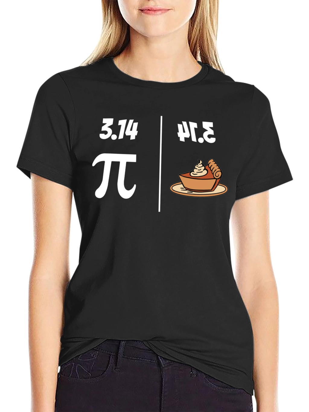 Pi Day T-Shirt: 3.14 & Pie Pun Tee