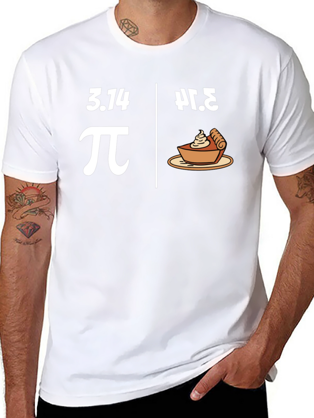 Pi Day T-Shirt: 3.14 & Pie Pun Tee