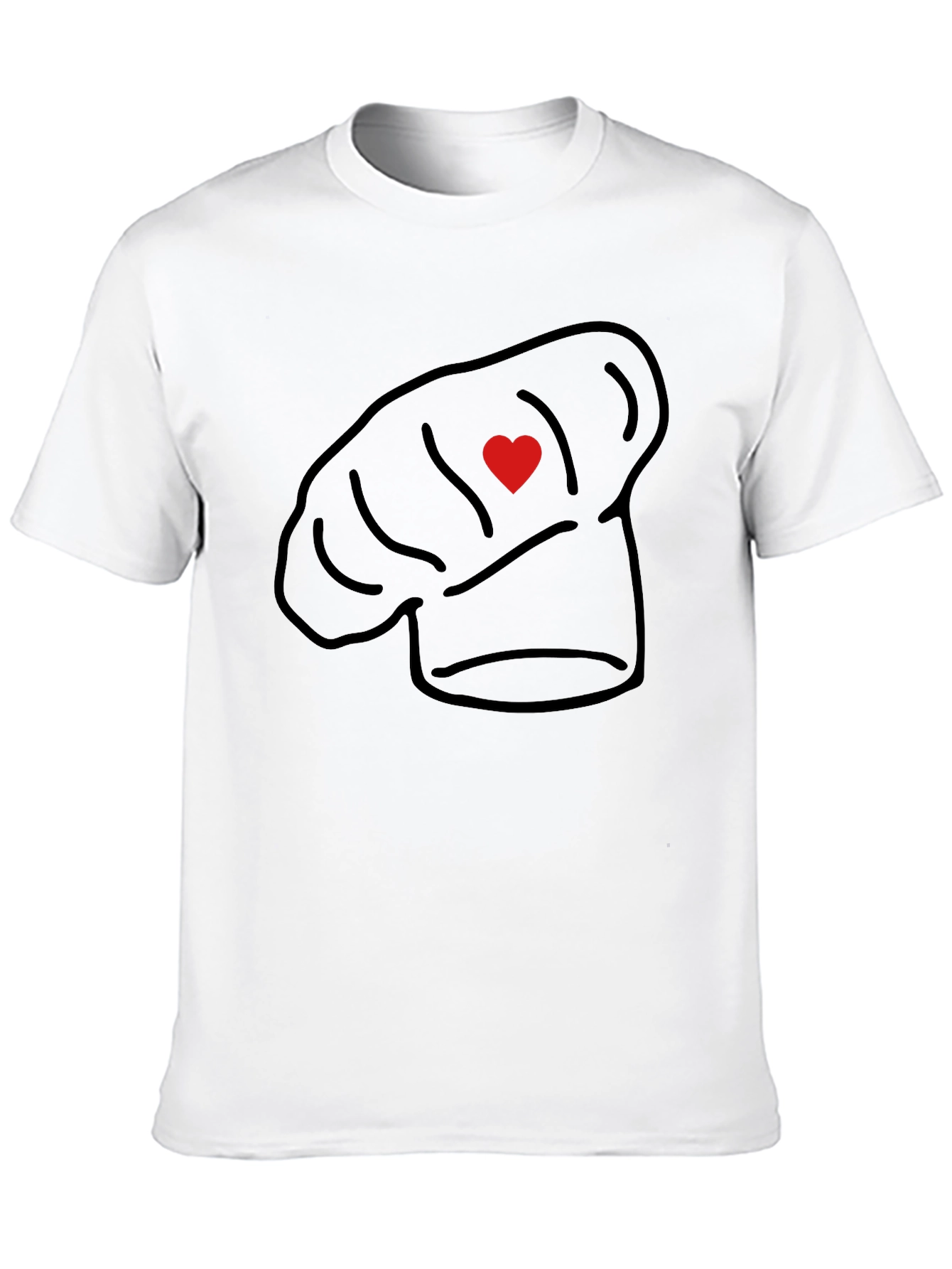 Chefs Hat Heart T-Shirt