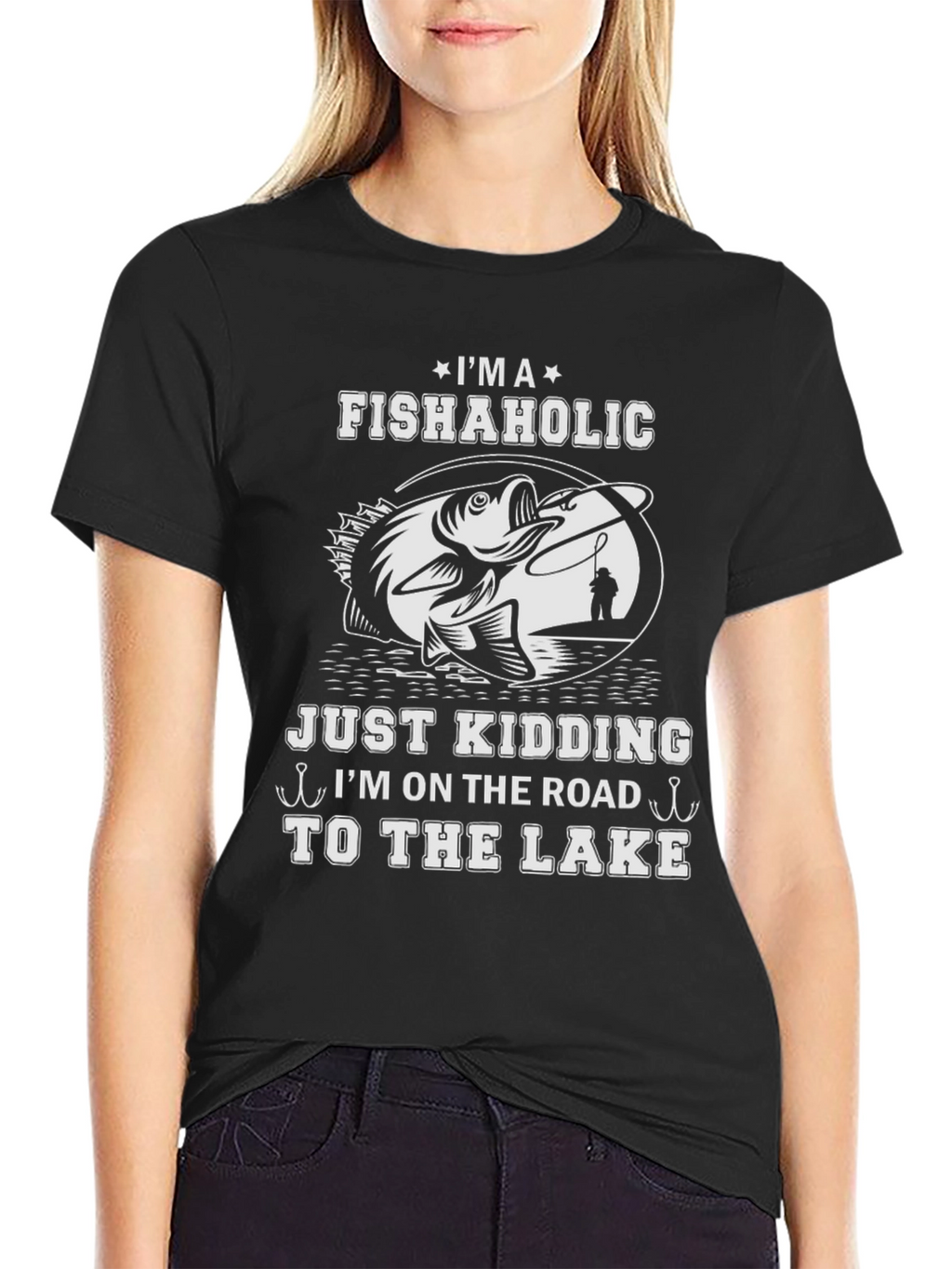 Im a Fishaholic Graphic Tee