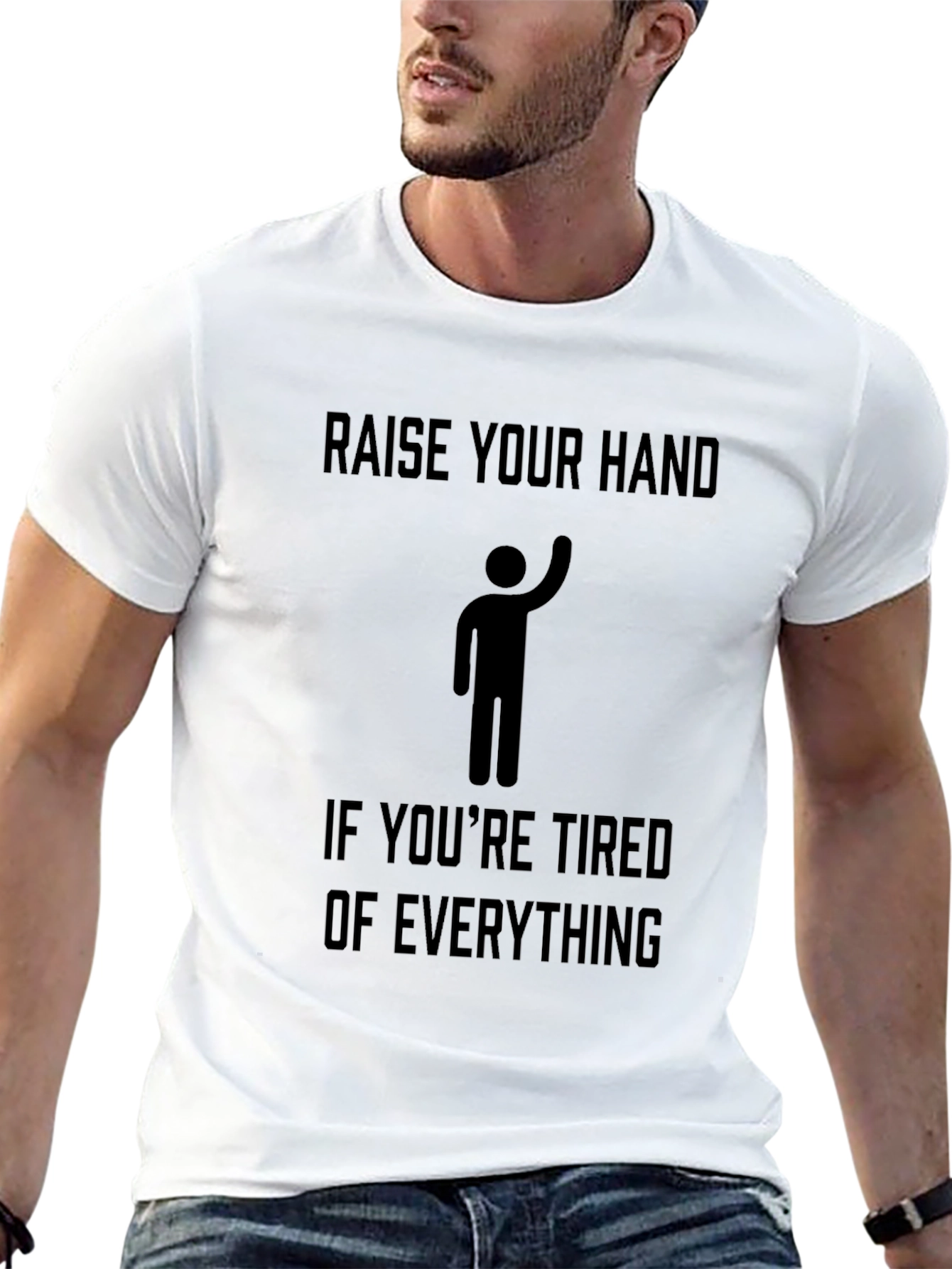 Raise Your Hand Graphic T-Shirt