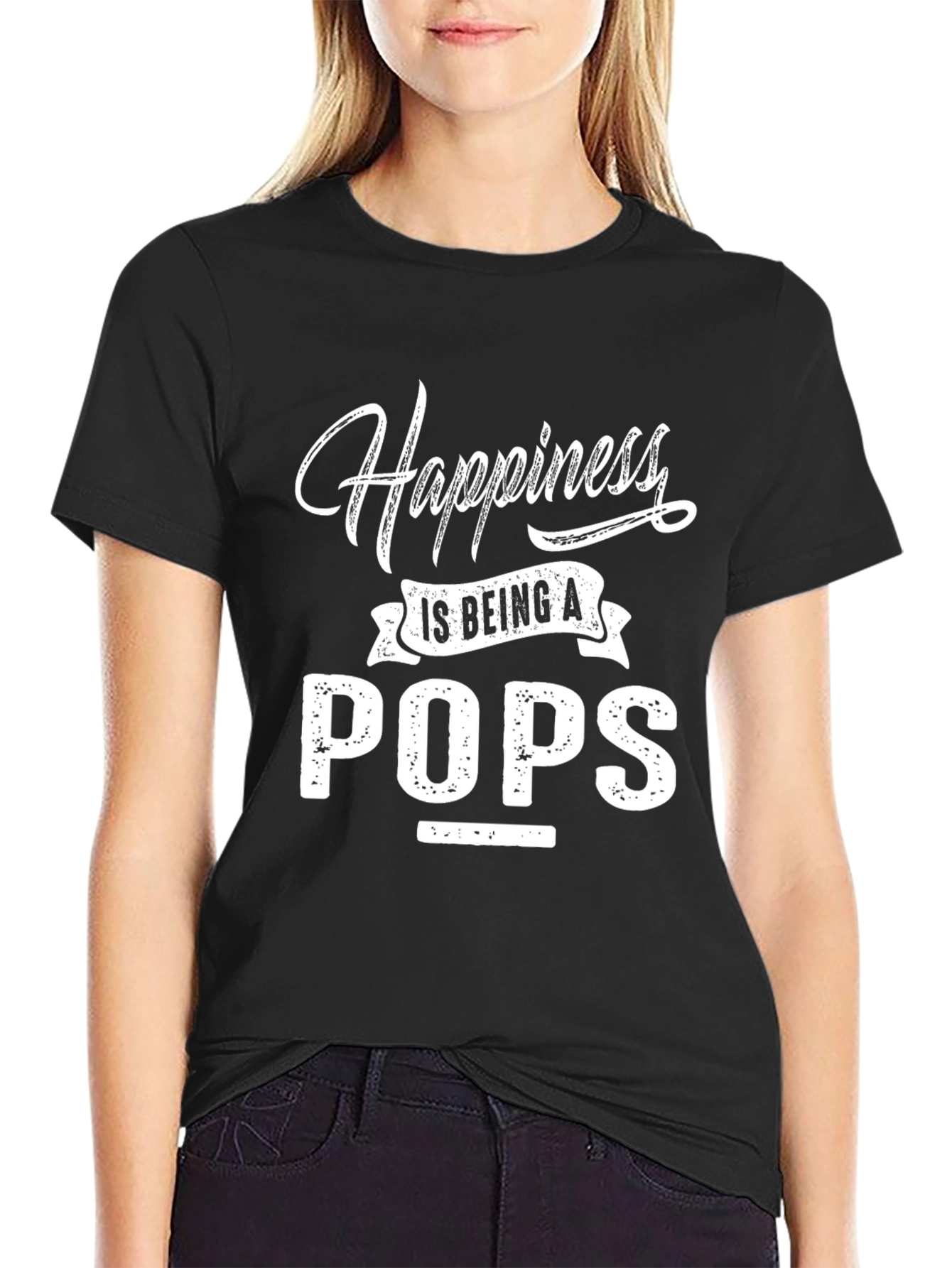 Happiness is Being a Pops T-Shirt