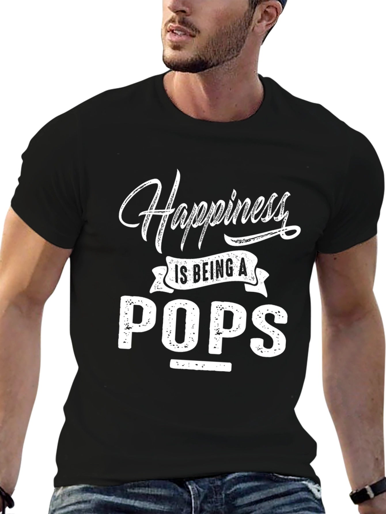 Happiness is Being a Pops T-Shirt