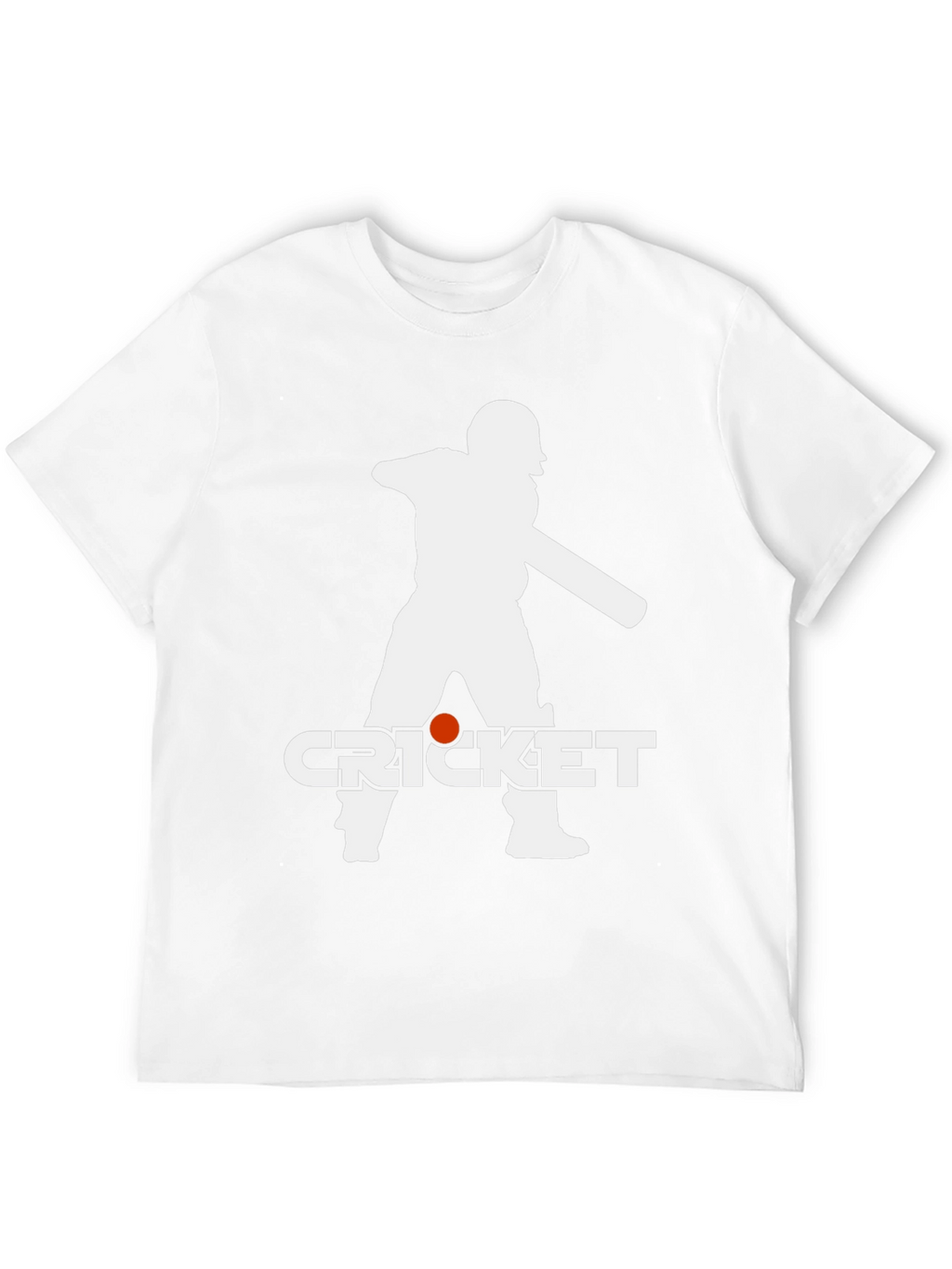 Cricket Player Graphic T-Shirt