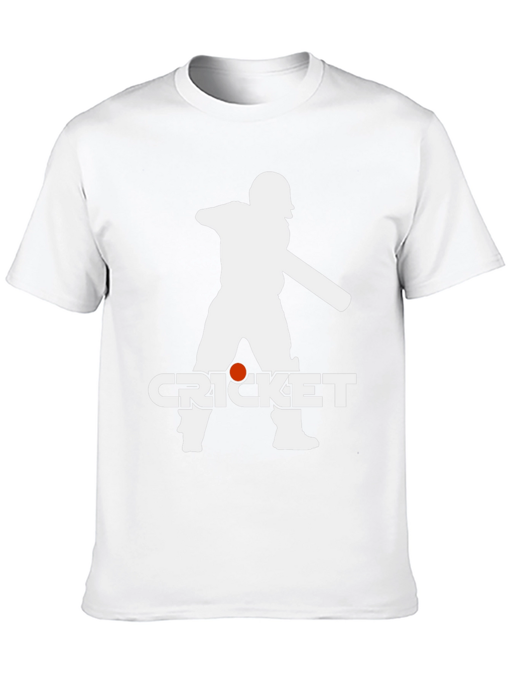 Cricket Player Graphic T-Shirt