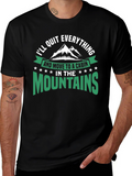 Cabin in the Mountains Graphic T-Shirt